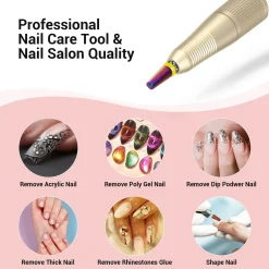 Best 5-in-1 Cross Cut Tungsten Carbide Nail Drill Bits Medium 1. Nagels Voorbereiden|1. Nagels Voorbereiden