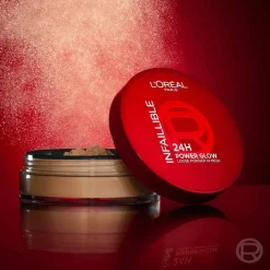 Hot Infaillible Glow Powder Set Duo Make-Up Puder|Vegane Makeup Puder