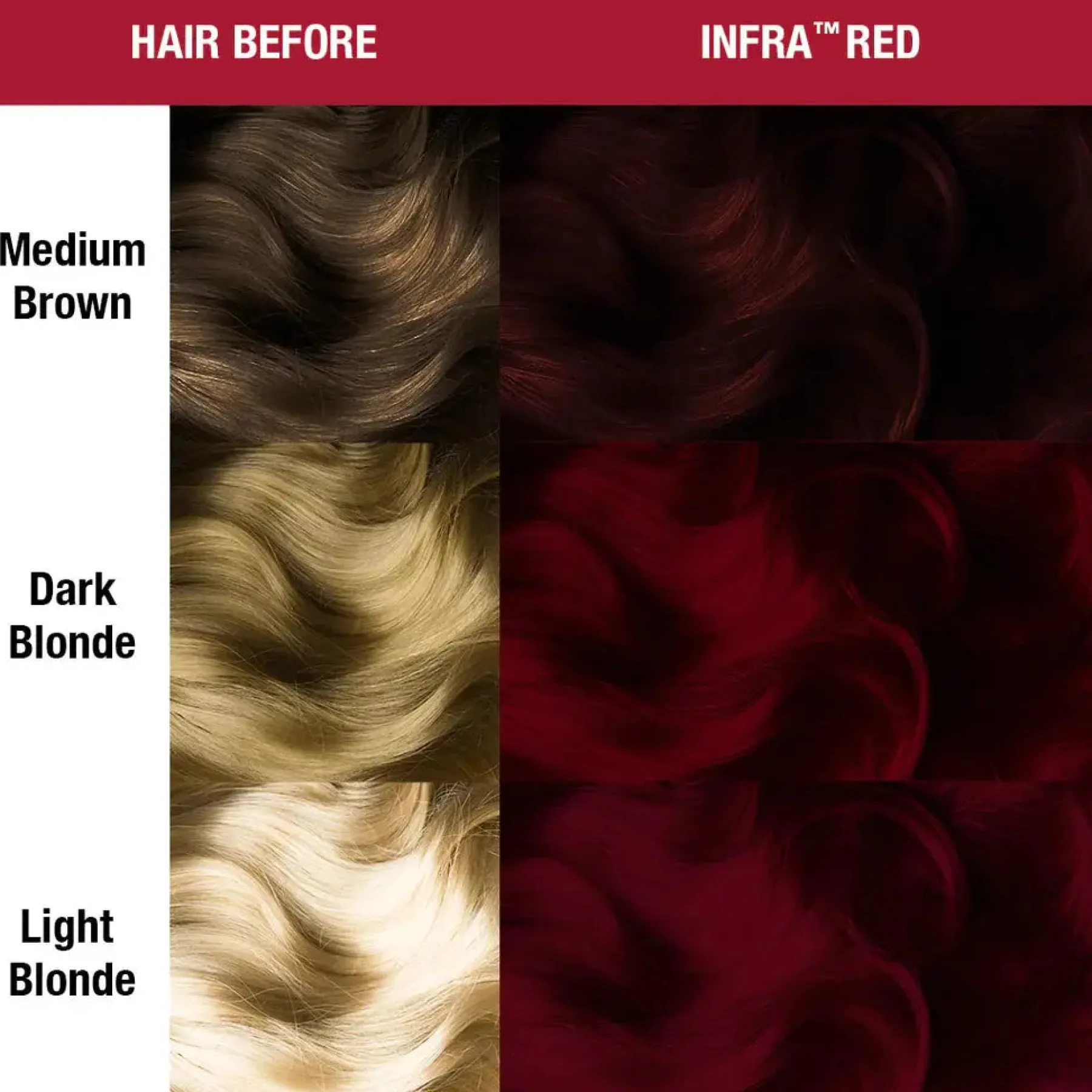Best Infra Red Hair Color Haarfärbemittel|Vegane Haarpflege