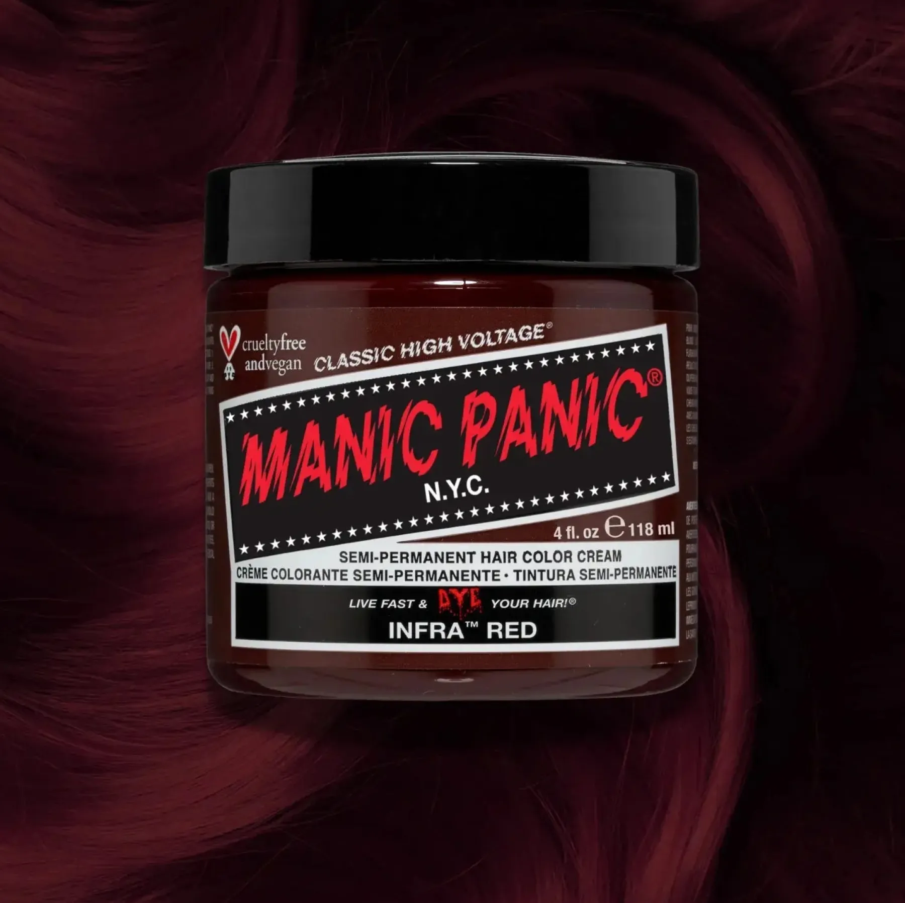 Best Infra Red Hair Color Haarfärbemittel|Vegane Haarpflege