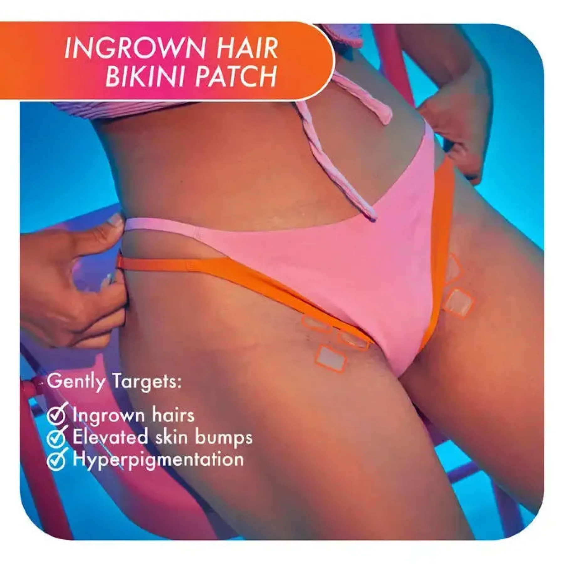Ingrown Hair Bikini Patch Vegan Pflege|Gesichtsmasken
