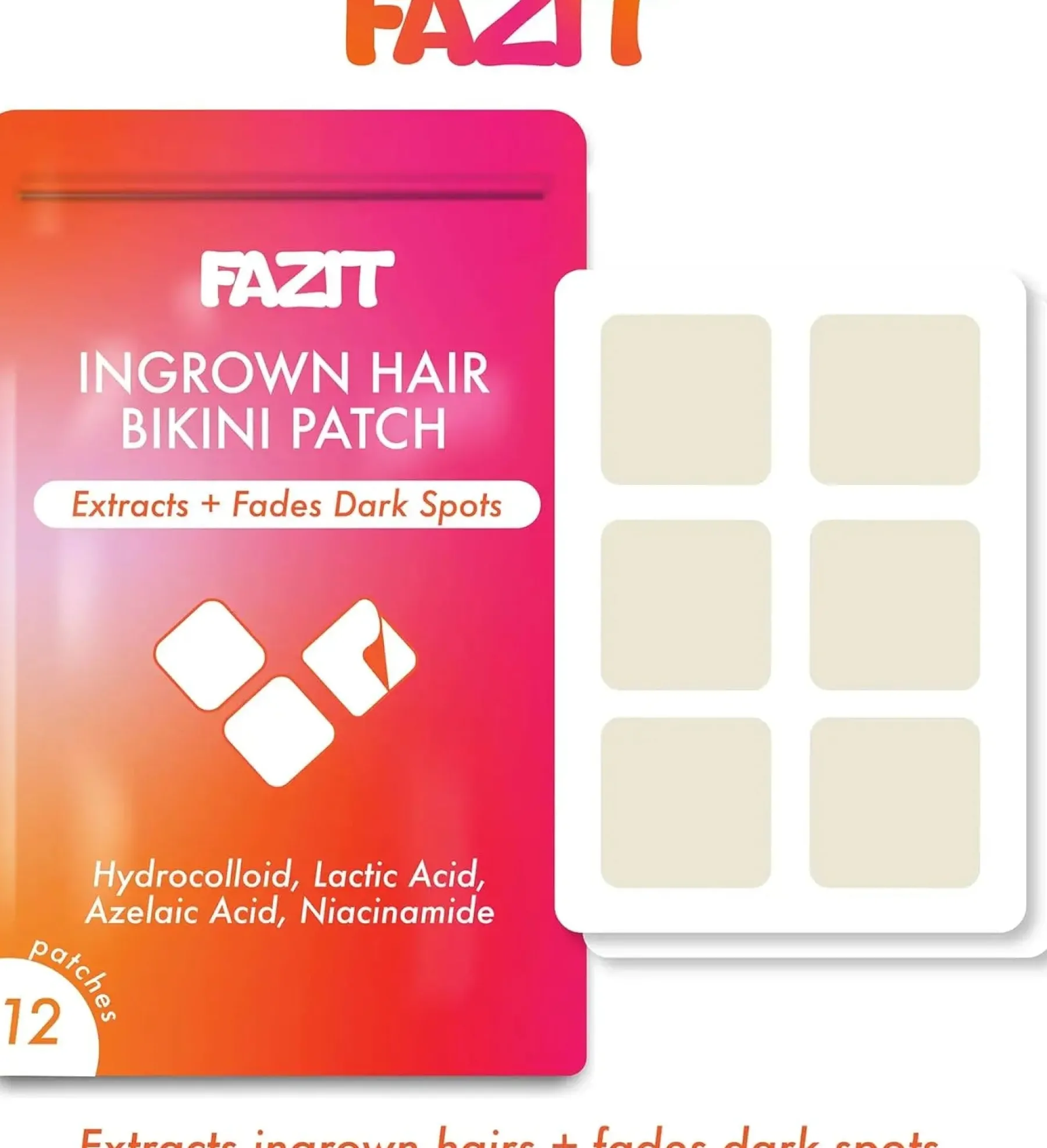Ingrown Hair Bikini Patch Vegan Pflege|Gesichtsmasken