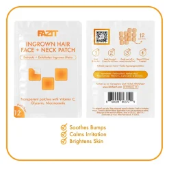 Hot Ingrown Hair Face and Neck Beard Patch Vegan Pflege|Hauptzutat