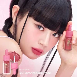 Best Ink Airy Velvet AD 33 Favourite Pink Rose Lippenstift|Lip Tint
