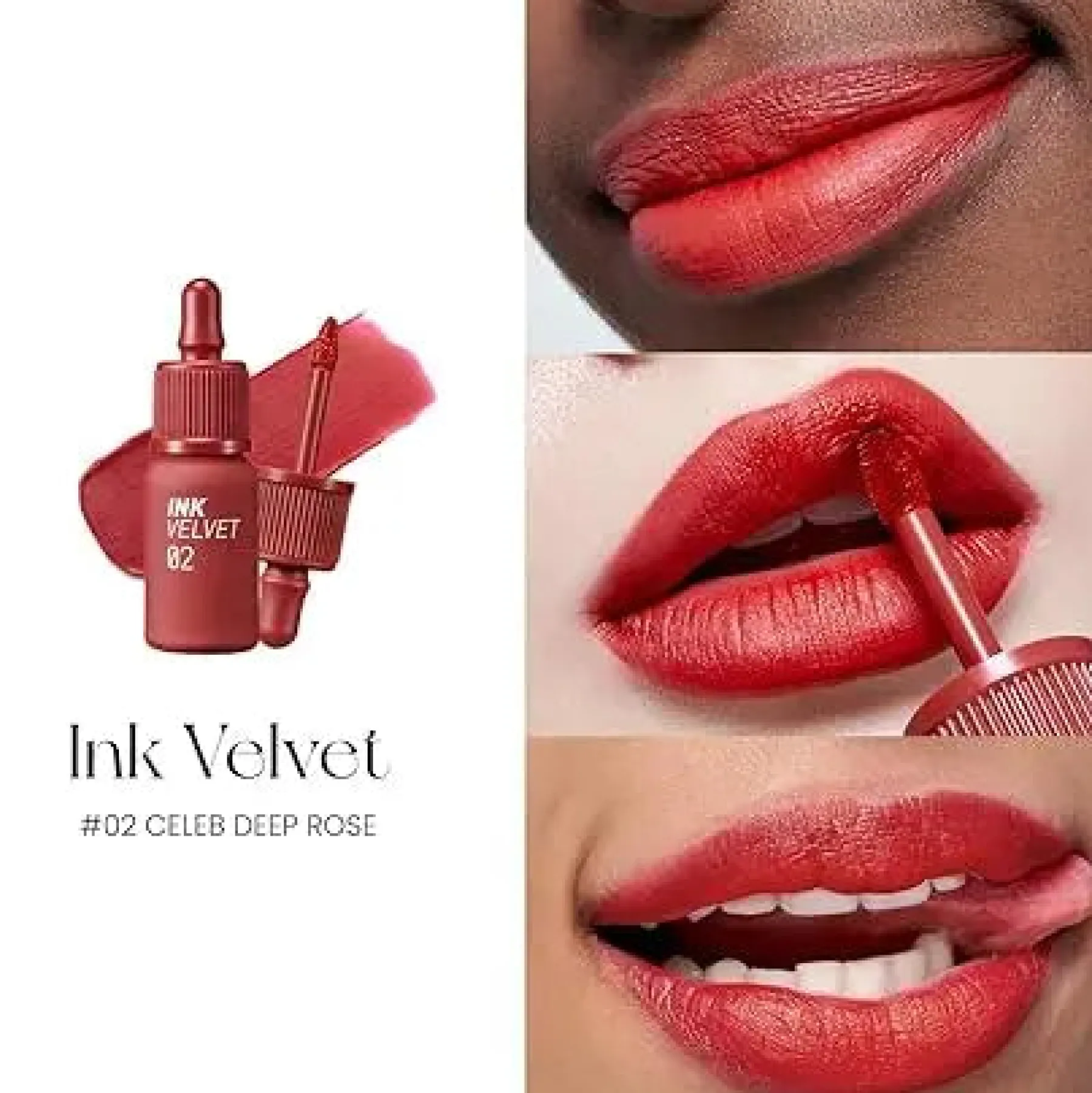 Discount Ink Velvet 02 Celeb Deep Rose Lippenstift|Lip Tint