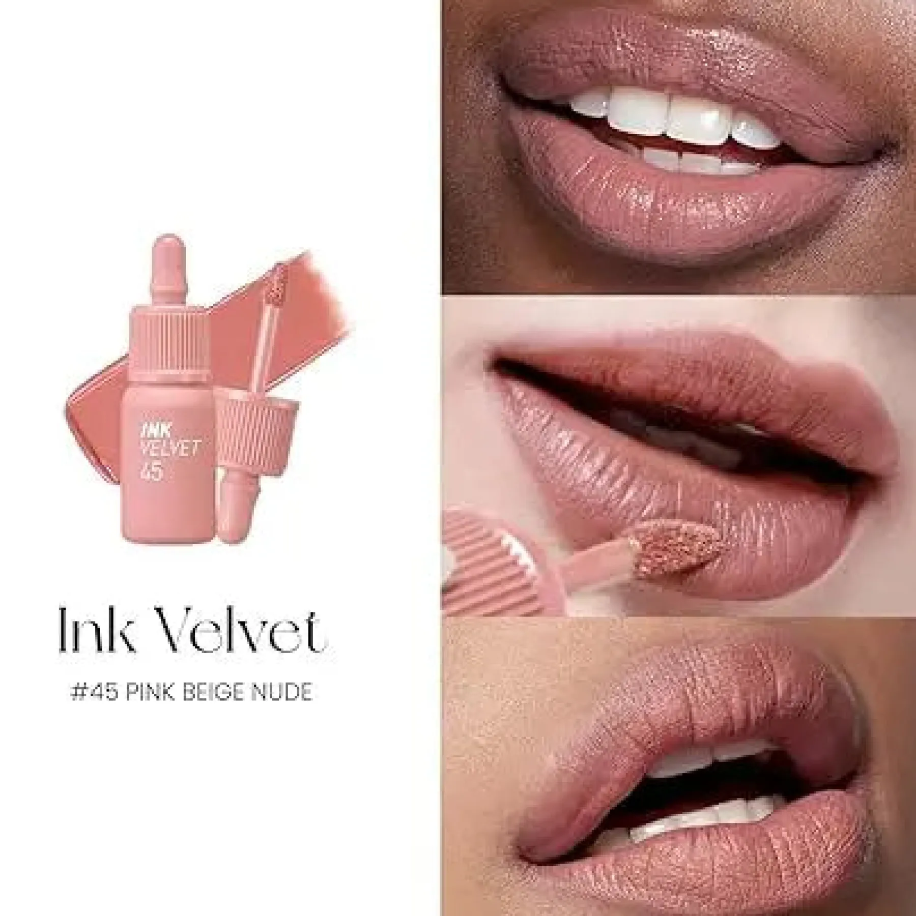 Discount Ink Velvet 45 Pink Beige Nude Lippenstift|Lip Tint