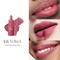 Best Ink Velvet 18 Star Plump Pink Lippenstift|Lip Tint
