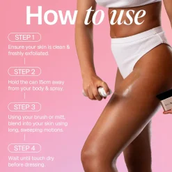 Best Instant Tan Medium to Dark Tanning Spray|Instant Tan