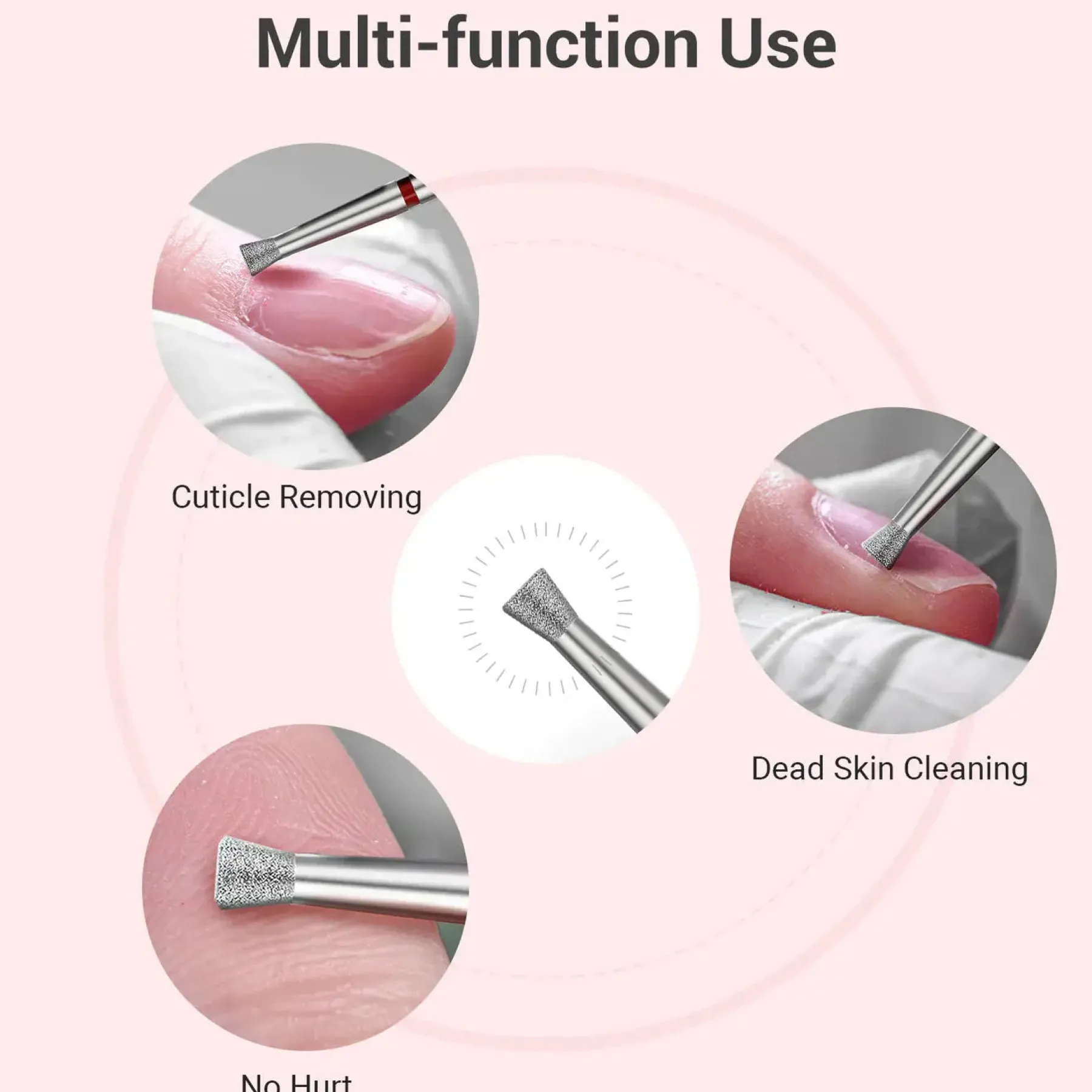 Discount Inverted Tapered Cuticle Clean Nail Drill Bit 6,7mm 1. Nagels Voorbereiden|1. Nagels Voorbereiden