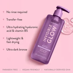 New Invisible Glow Darkest Hydrating Tan Gelly Vegan Pflege|Vegan Tanning