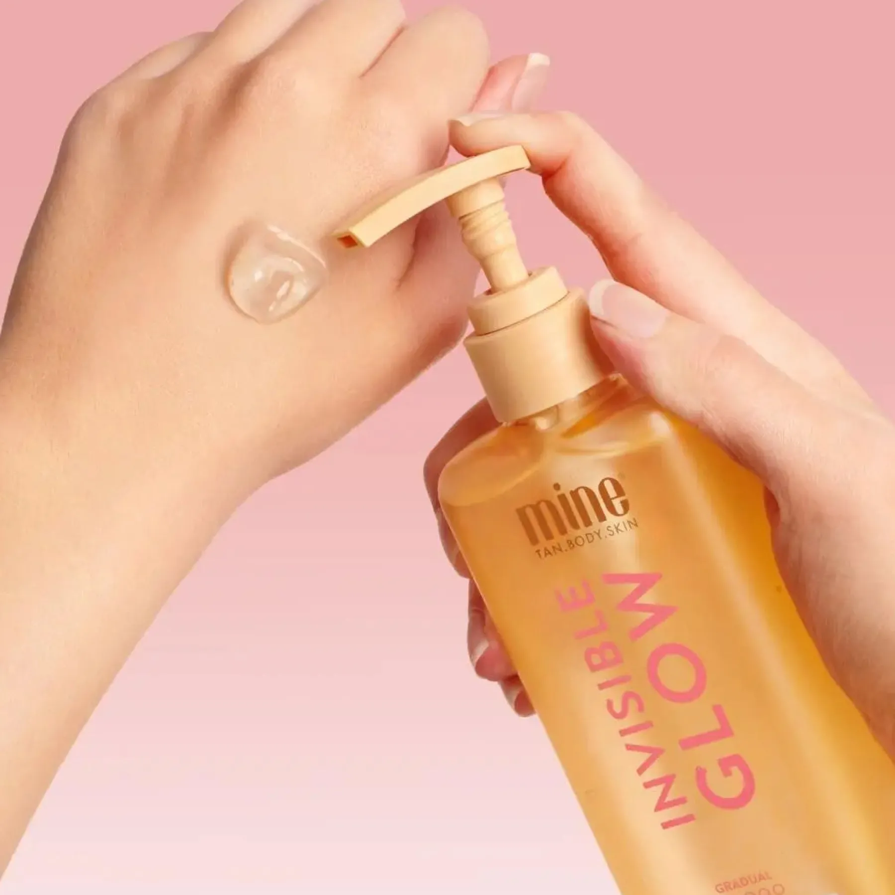 Online Invisible Glow Gradual Hydrating Tan Gelly Vegan Tanning