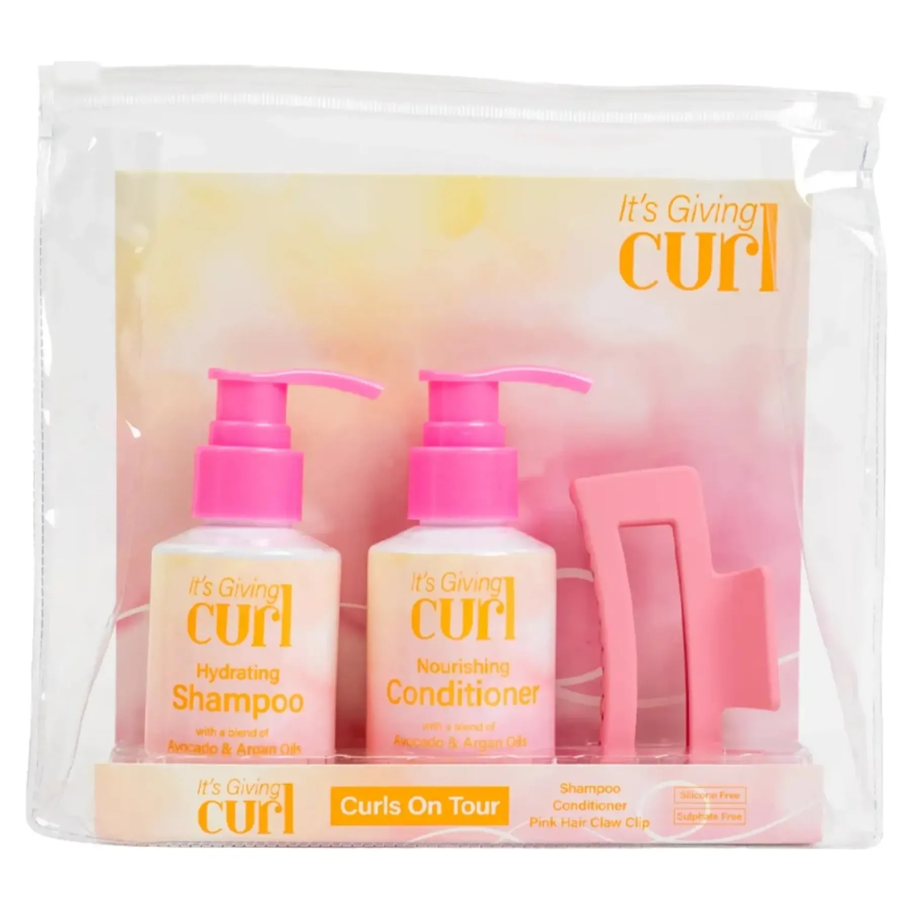 Outlet It's Giving Curl On Tour Discovery Set Haarpflege-Routinen & Sets|Vegane Haarpflege