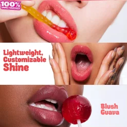 Discount Jelly Drip Lip Glaze Blush Guava Lipgloss|Veganer Lipgloss