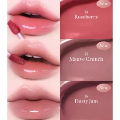 Hot Jelly Fit Tinted Glow Tint 15 Mauve Crunch Lipgloss|Veganer Lipgloss