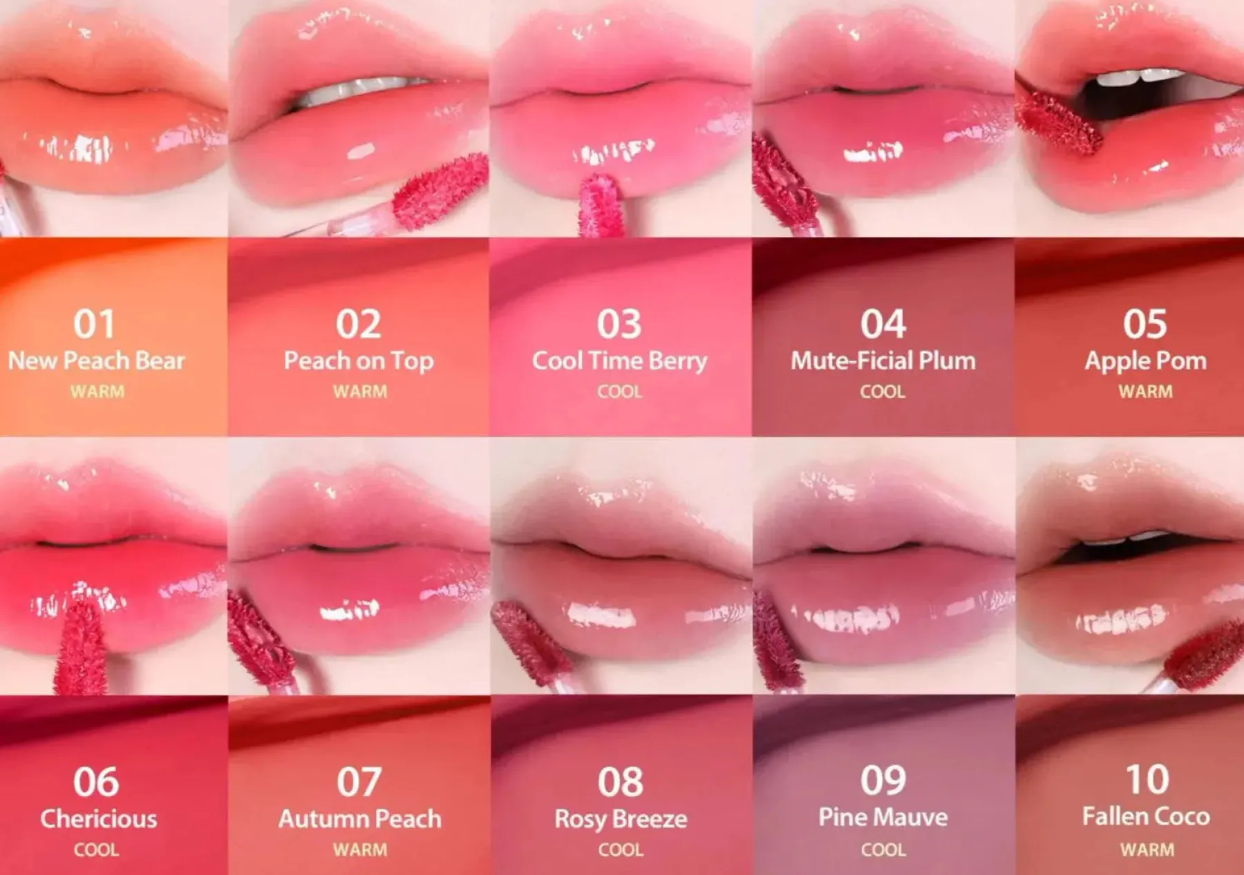 Sale Jelly Fit Tinted Glow Tint 04 Mute Ficial Plum Lipgloss|Veganer Lipgloss