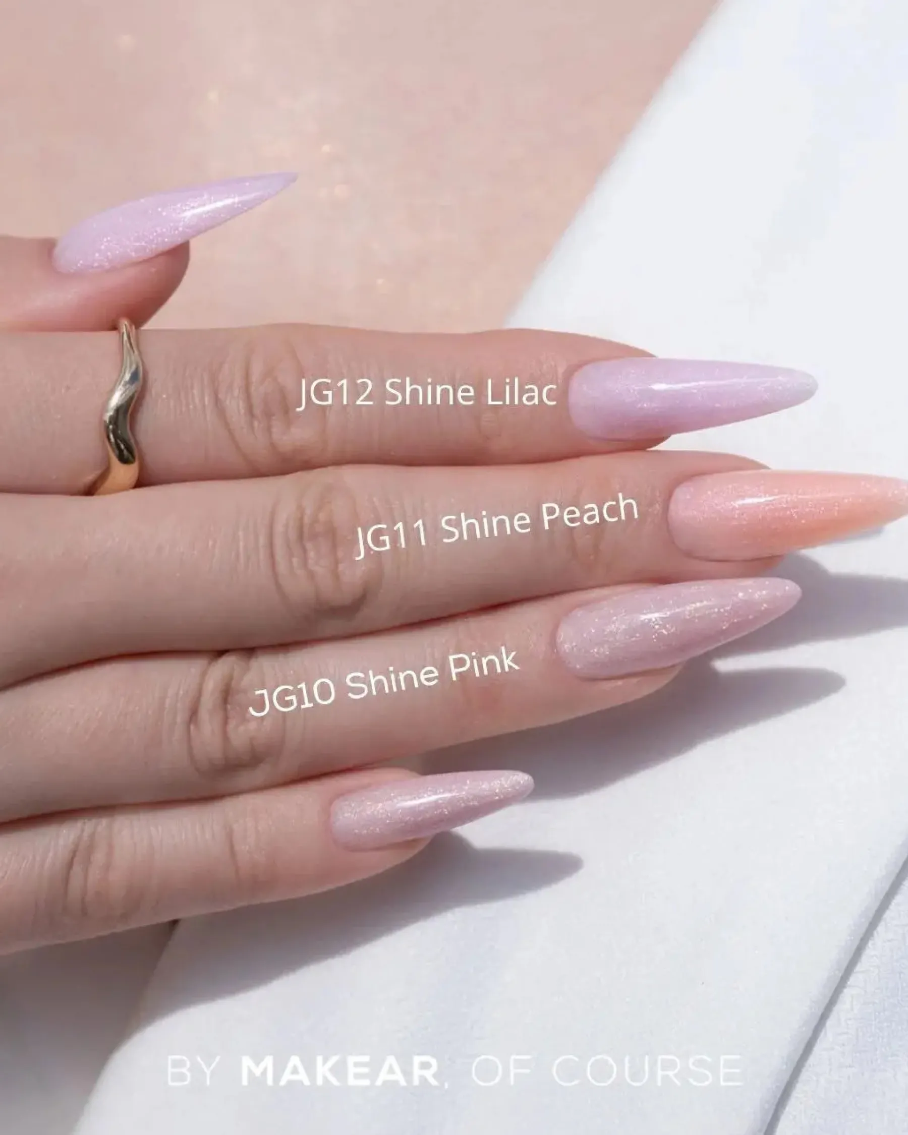 Hot Jelly&Go Shine Pink JG10 15ml 4. Builder Gels|Veganer Nagellack