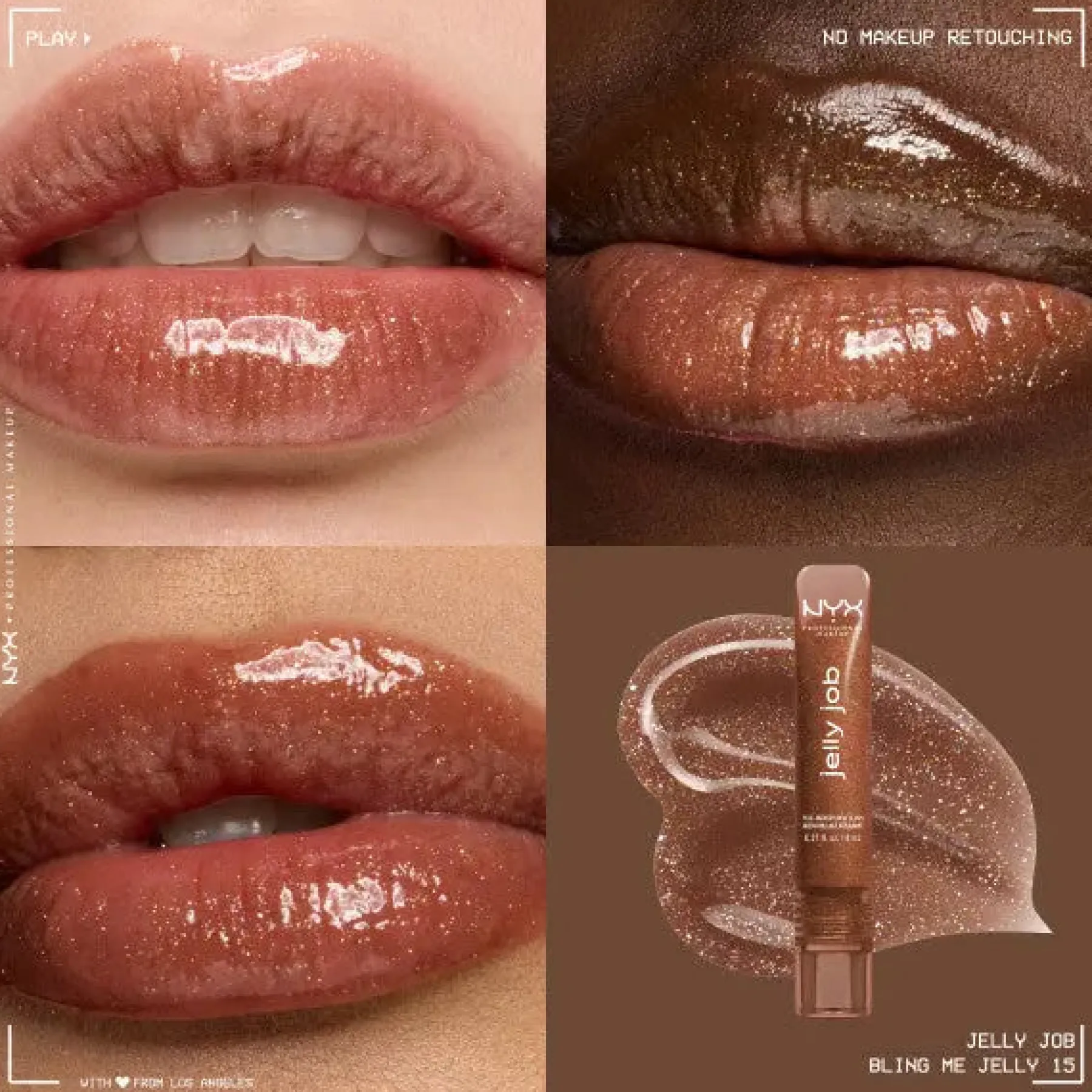 New Jelly Job Lipgloss Bling Me Jelly Lipgloss|Veganer Lipgloss