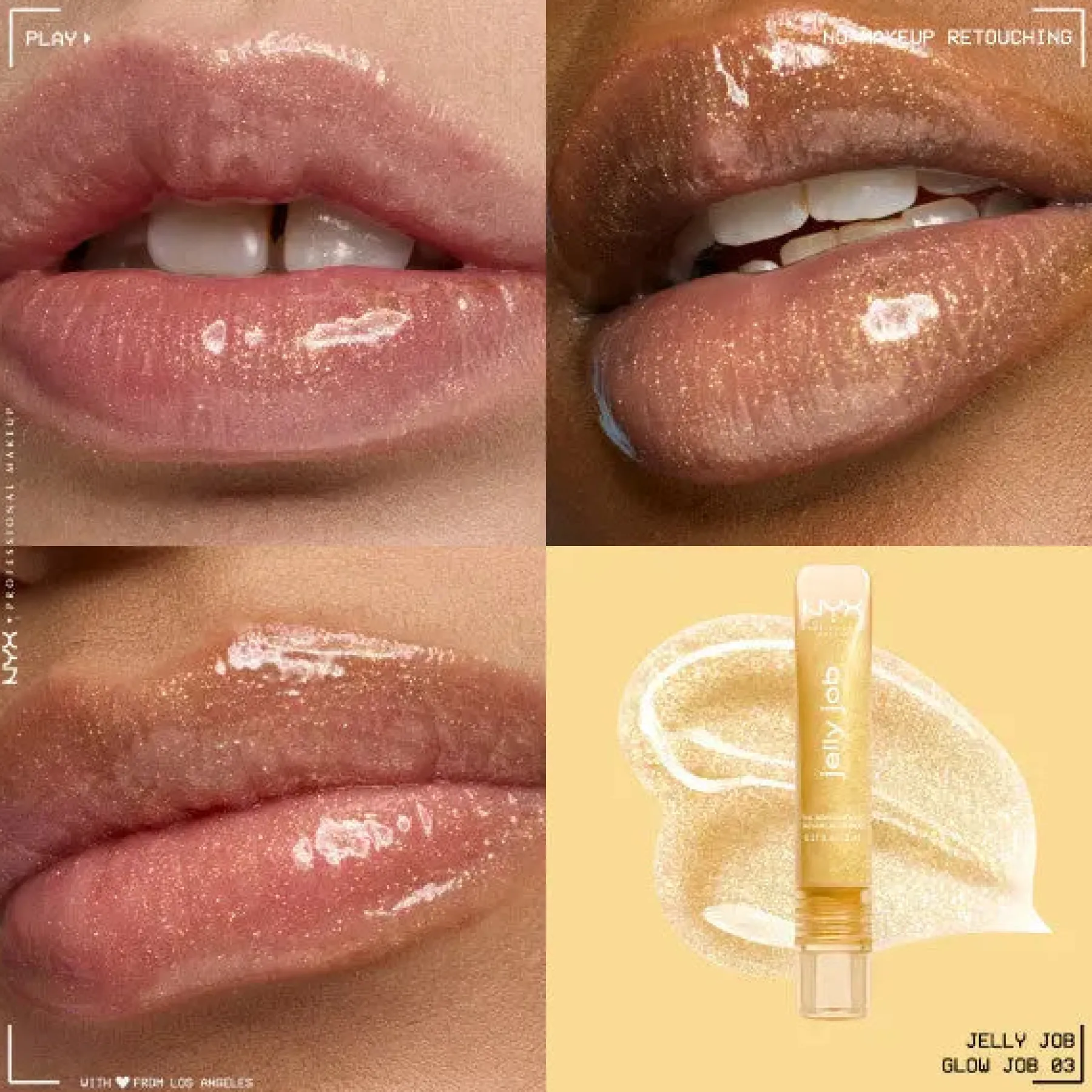 Clearance Jelly Job Lipgloss Glow Job Lipgloss|Veganer Lipgloss