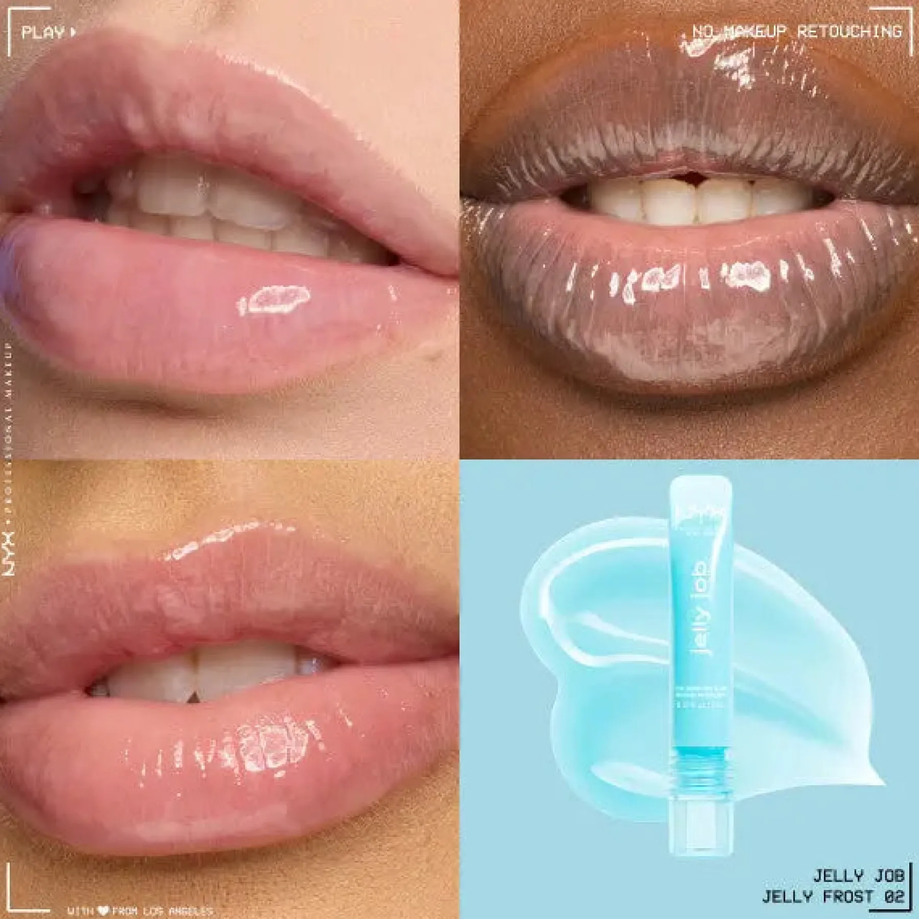 New Jelly Job Lipgloss Jelly Frost Lipgloss|Veganer Lipgloss