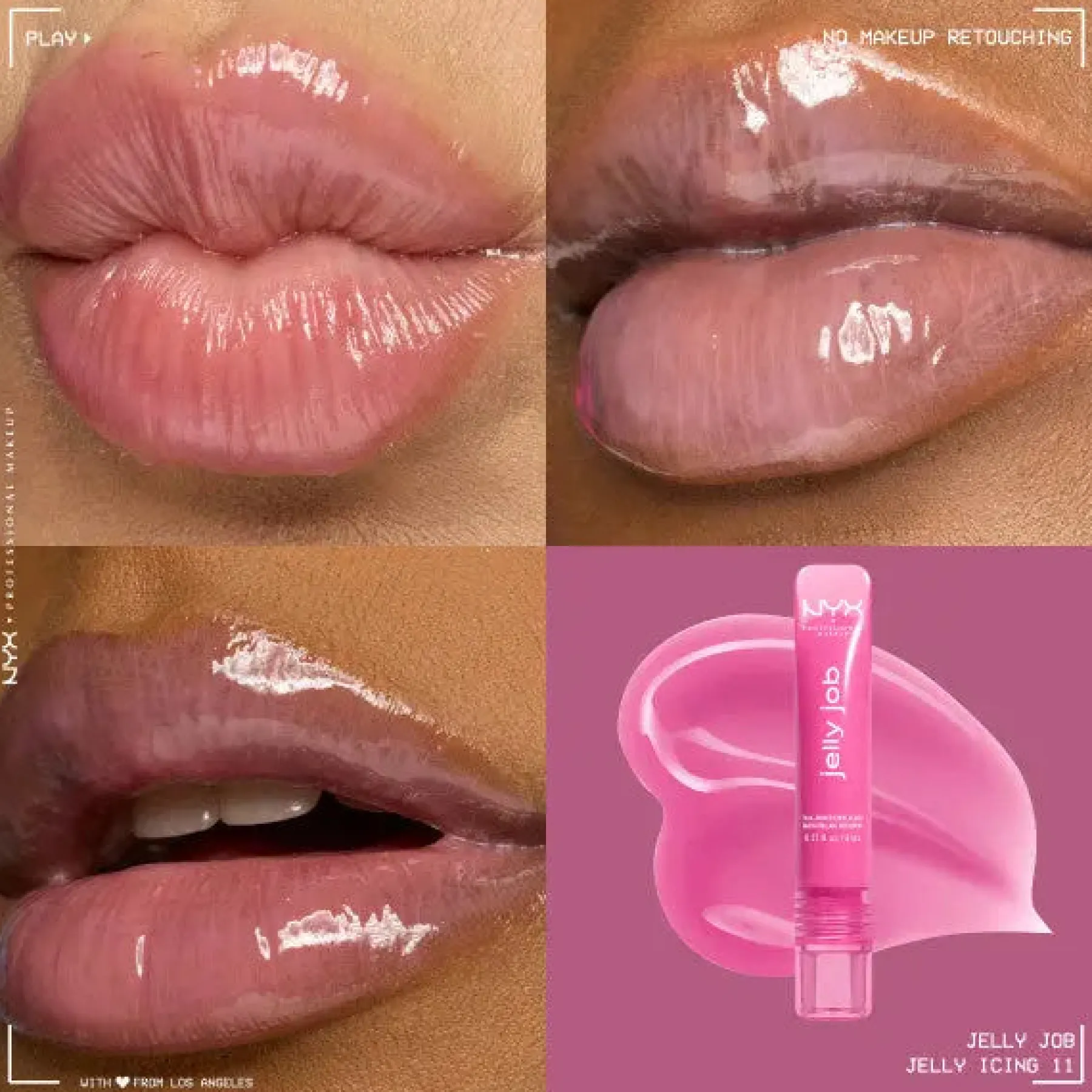 Jelly Job Lipgloss Jelly Icing Lipgloss|Veganer Lipgloss