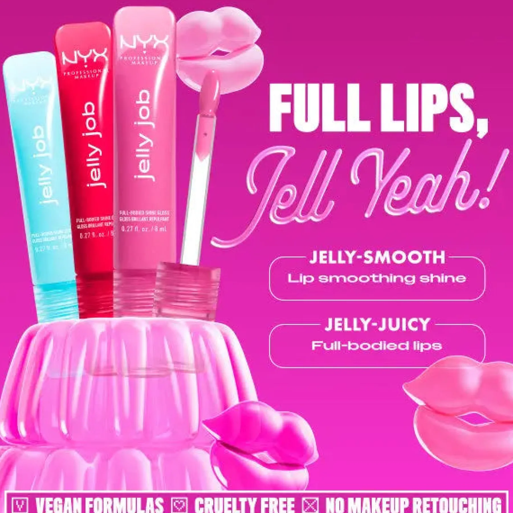 Jelly Job Lipgloss Jelly Icing Lipgloss|Veganer Lipgloss
