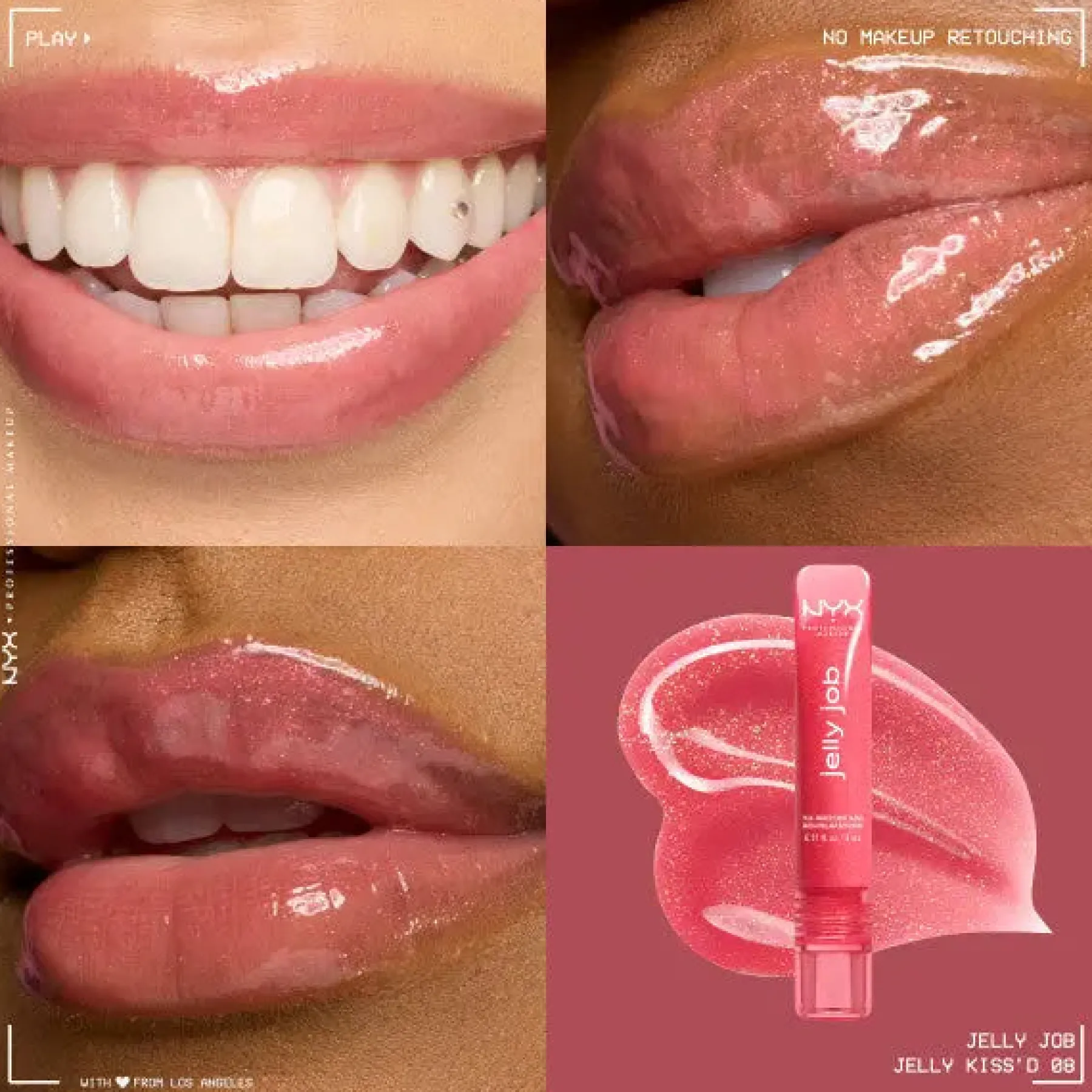 Discount Jelly Job Lipgloss Jelly Kiss'd Lipgloss|Veganer Lipgloss