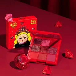 Jewel Collection 01 Ruby Palette Lidschatten|Glitzer
