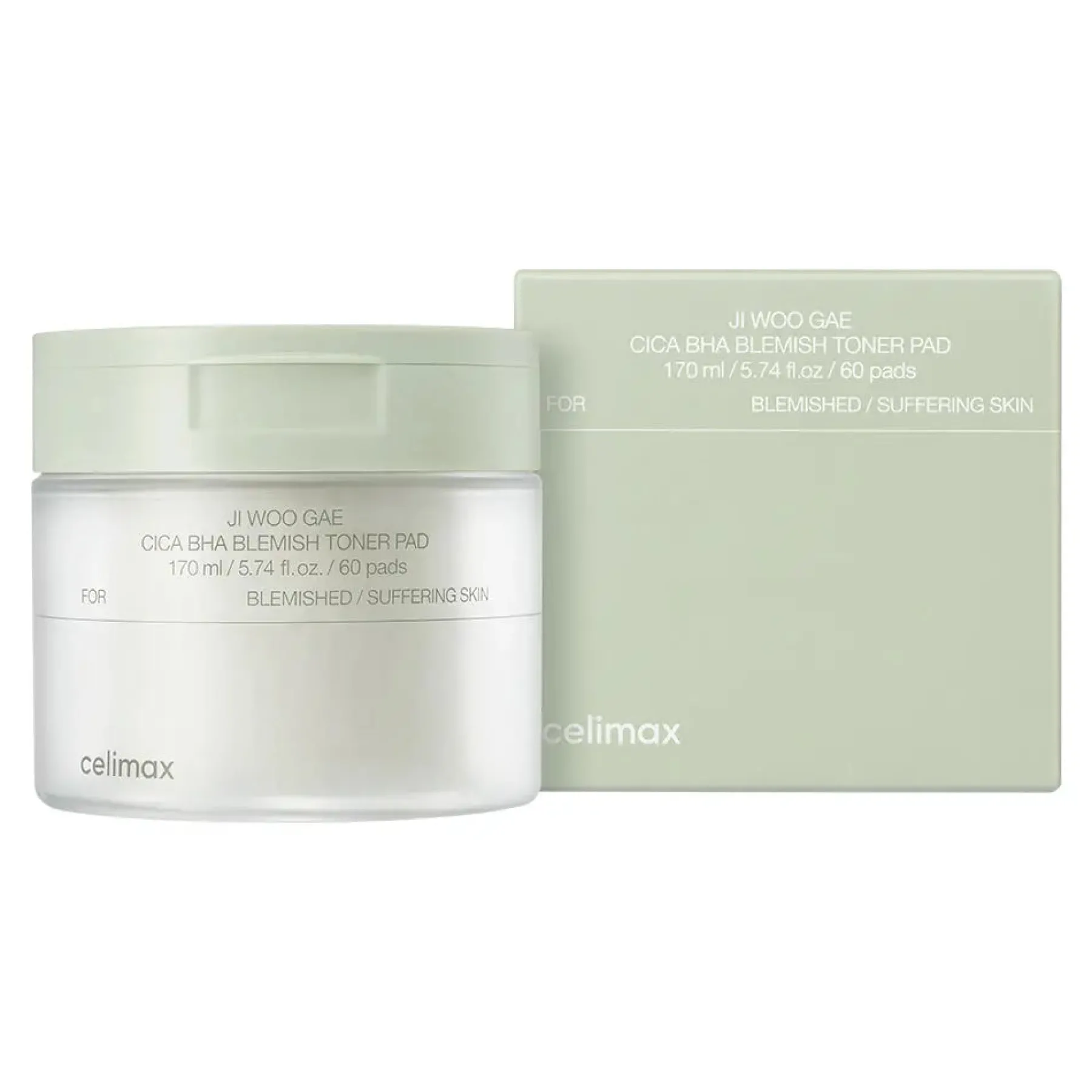 Best Ji Woo Gae Cica BHA Blemish Toner Pad Hauptzutat|Toner Pads