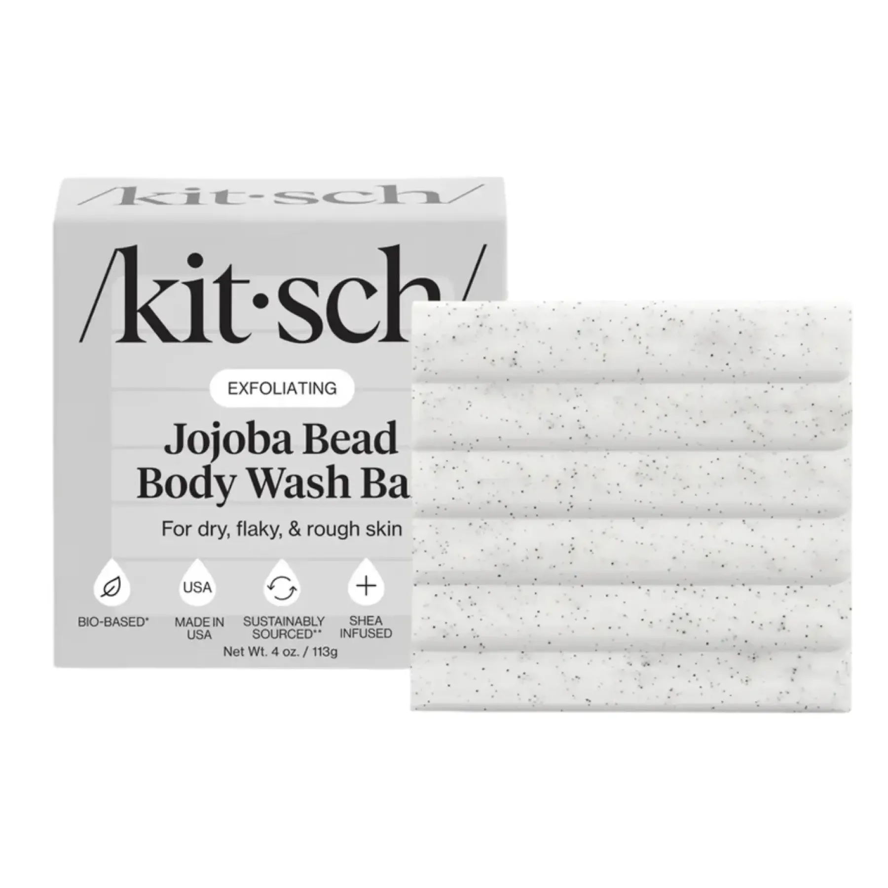 Online Jojoba Bead Exfoliating Body Wash Bar Vegan Pflege|Soap Bars