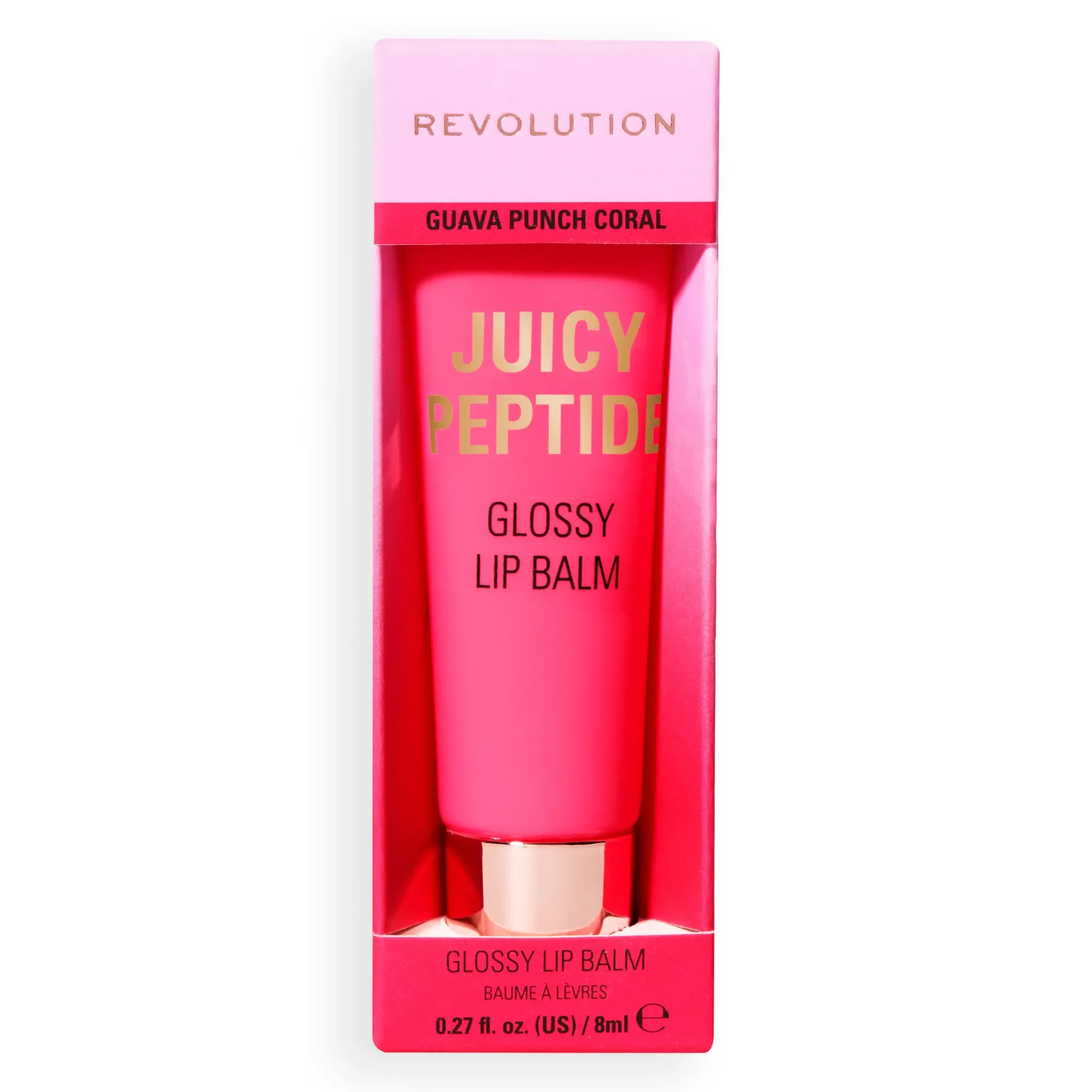 Outlet Juicy Peptide Lip Balm Guava Rum Punch Coral Vegan Pflege|Lippenbalsam