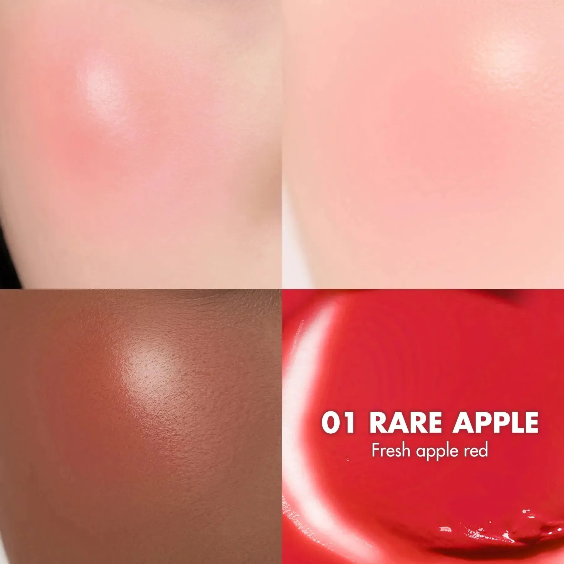 Best Juicy Roll Cheek 01 Rare Apple Rouge|Korean Makeup