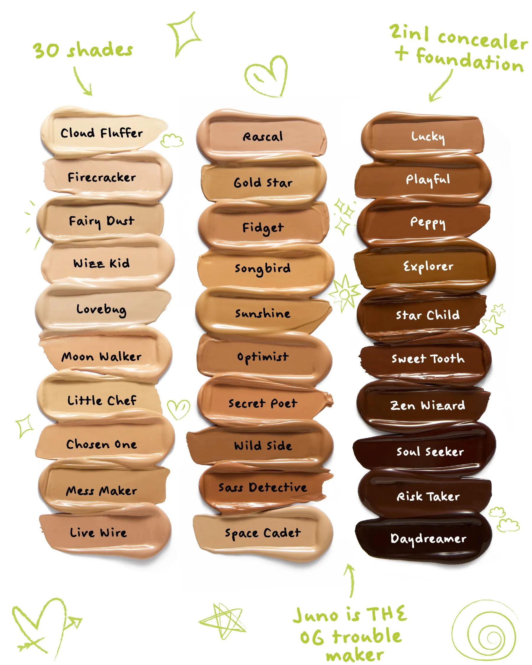 Sale Juno Full Coverage Matte Foundation Sass Detective Foundation