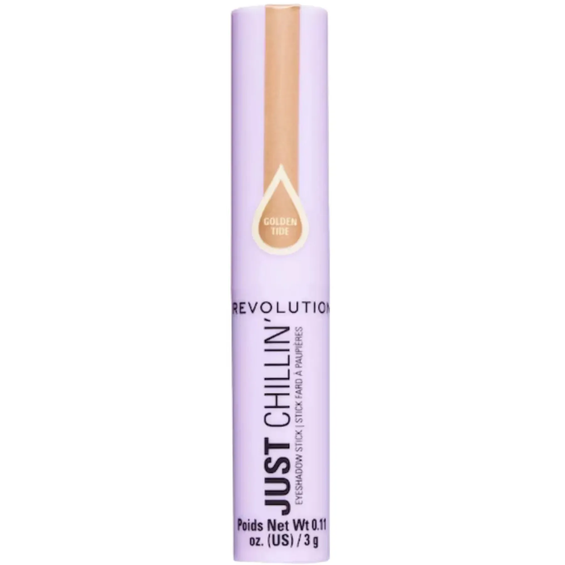 Hot Just Chillin' Cooling Shadow Stick Golden Tide Lidschatten|Vegane Lidschatten