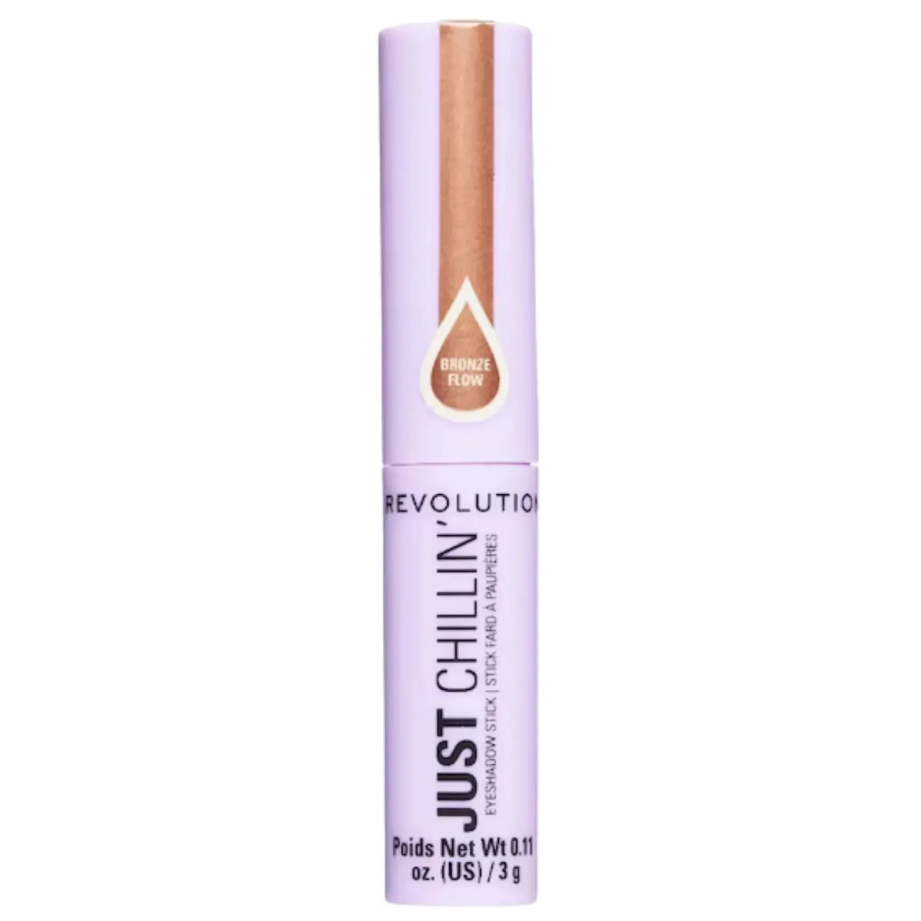 Hot Just Chillin' Cooling Shadow Stick Bronze Flow Lidschatten|Vegane Lidschatten