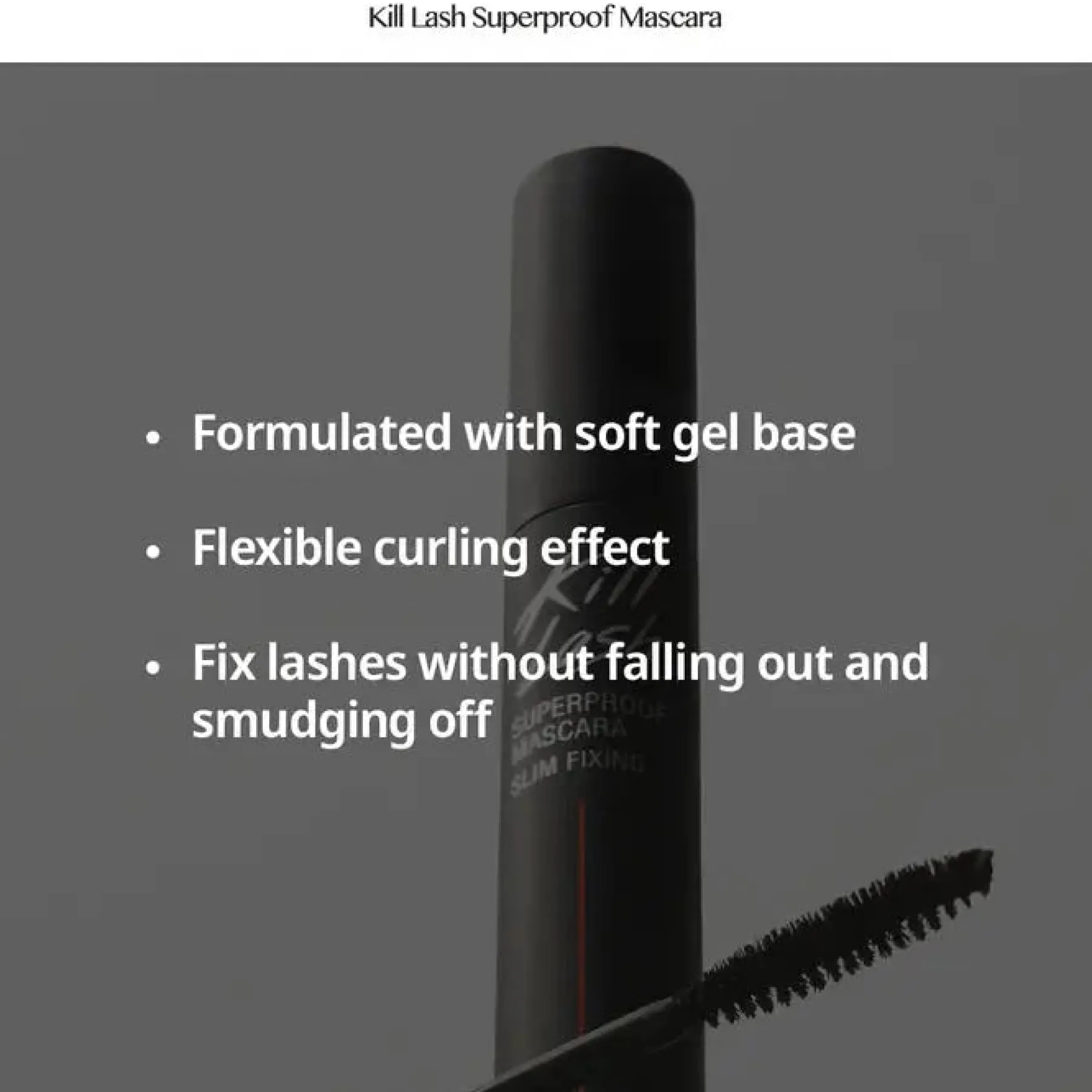 Kill Lash Superproof Mascara 04 Extreme Volume Mascara|Korean Makeup