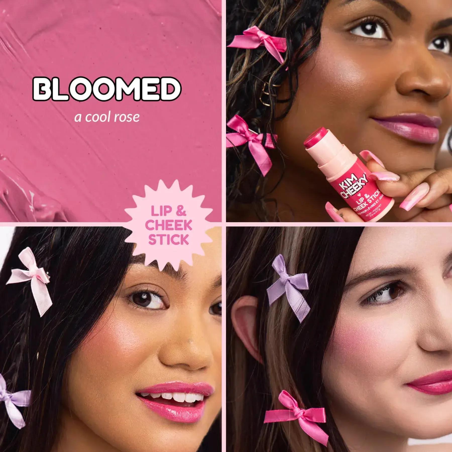 Hot Kim Cheeky Lip & Cheek Stick Bloomed Rouge