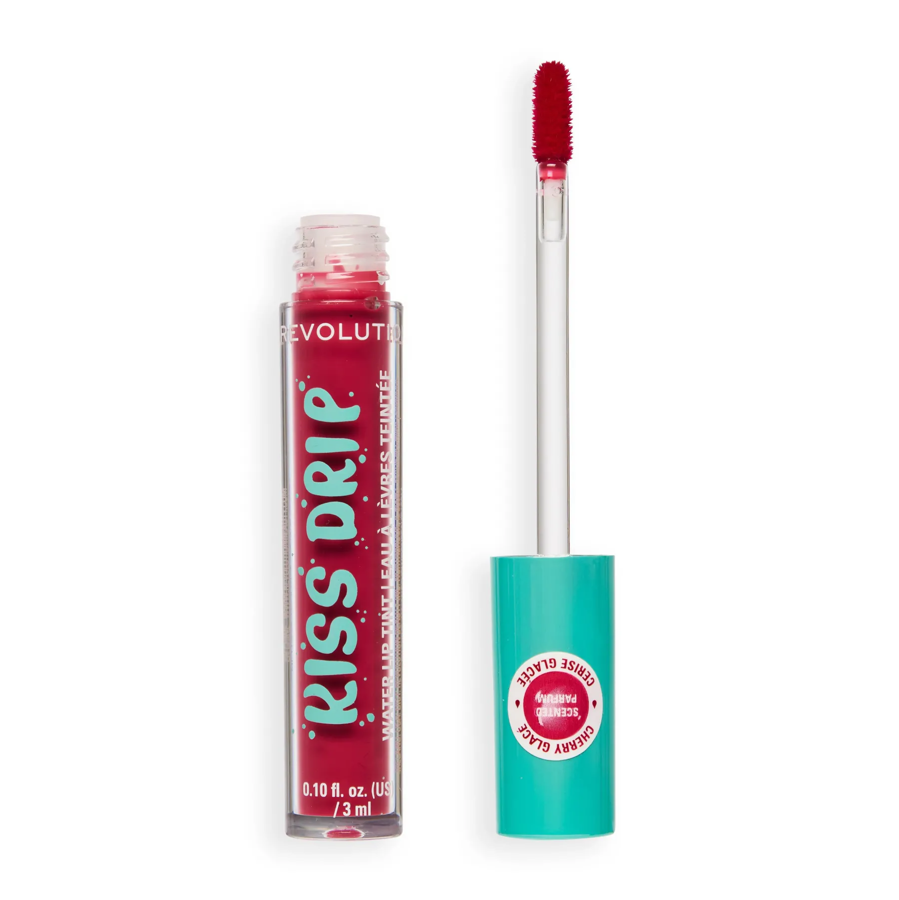 Hot Kiss Drip Water Lip Tint Cherry Glace Lippenstift|Veganer Lippenstifte