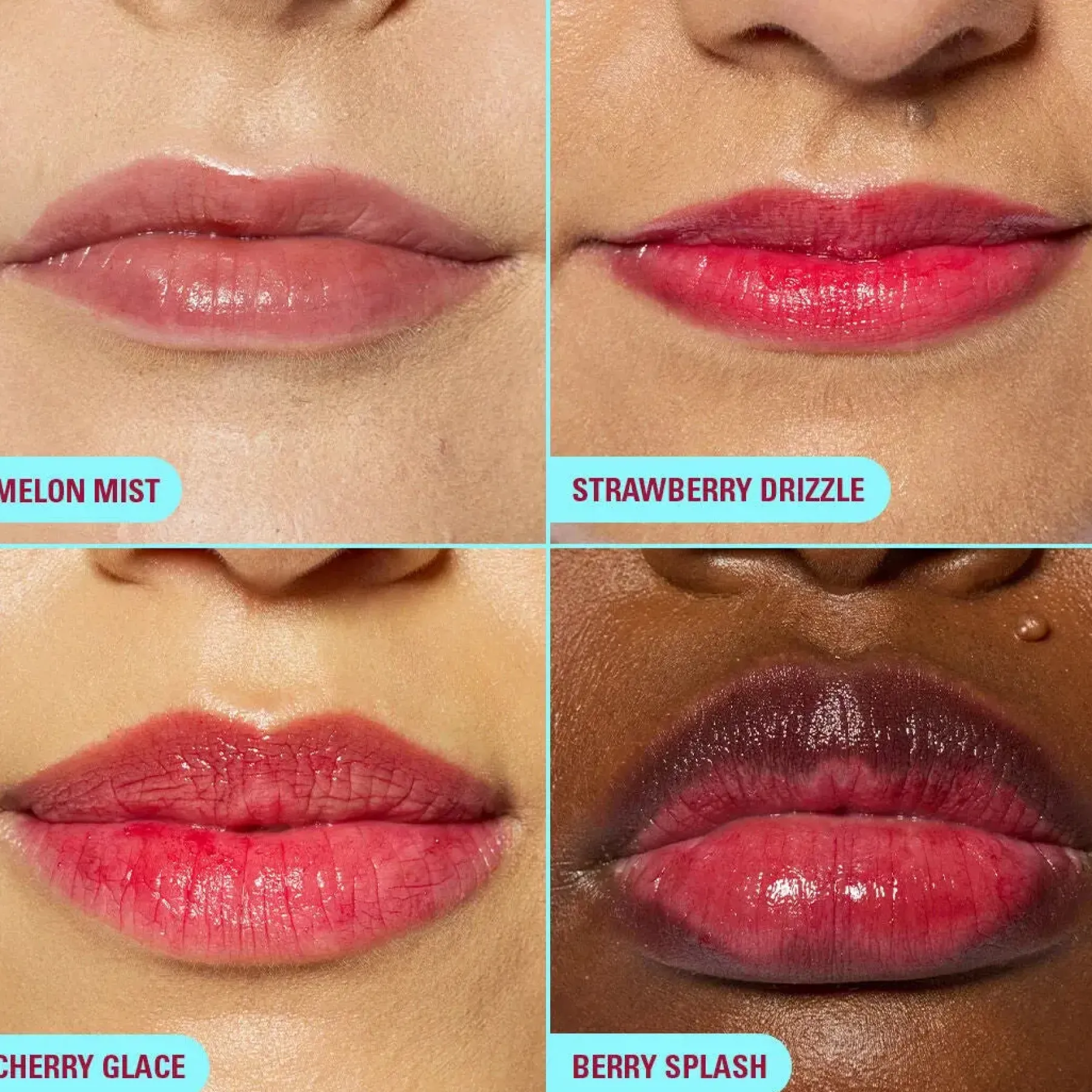 Hot Kiss Drip Water Lip Tint Cherry Glace Lippenstift|Veganer Lippenstifte