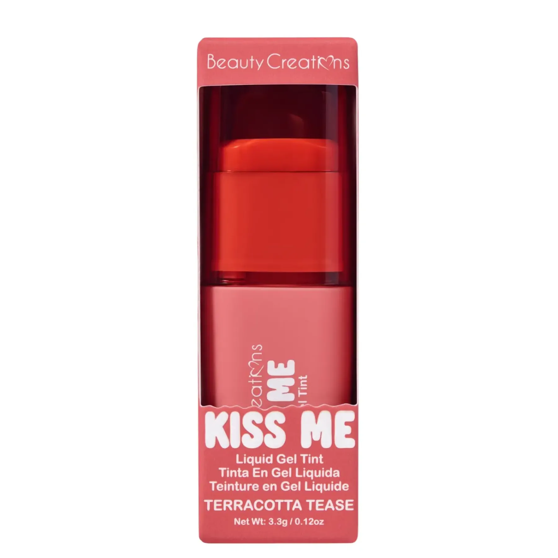 Clearance Kiss Me Liquid Gel Tint Terracotta Tease Lippenstift|Lip Tint
