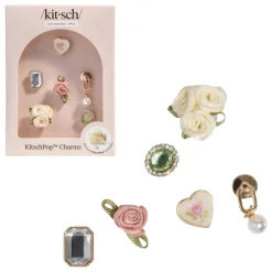 pop Charms 6pc Set Vintage Ivory Haarpflege-Routinen & Sets|Haarspangen & -Clips