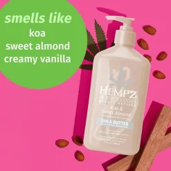 Best Koa & Sweet Almond Herbal Body Moisturizer Everything Shower|Scent Layering Vanilla