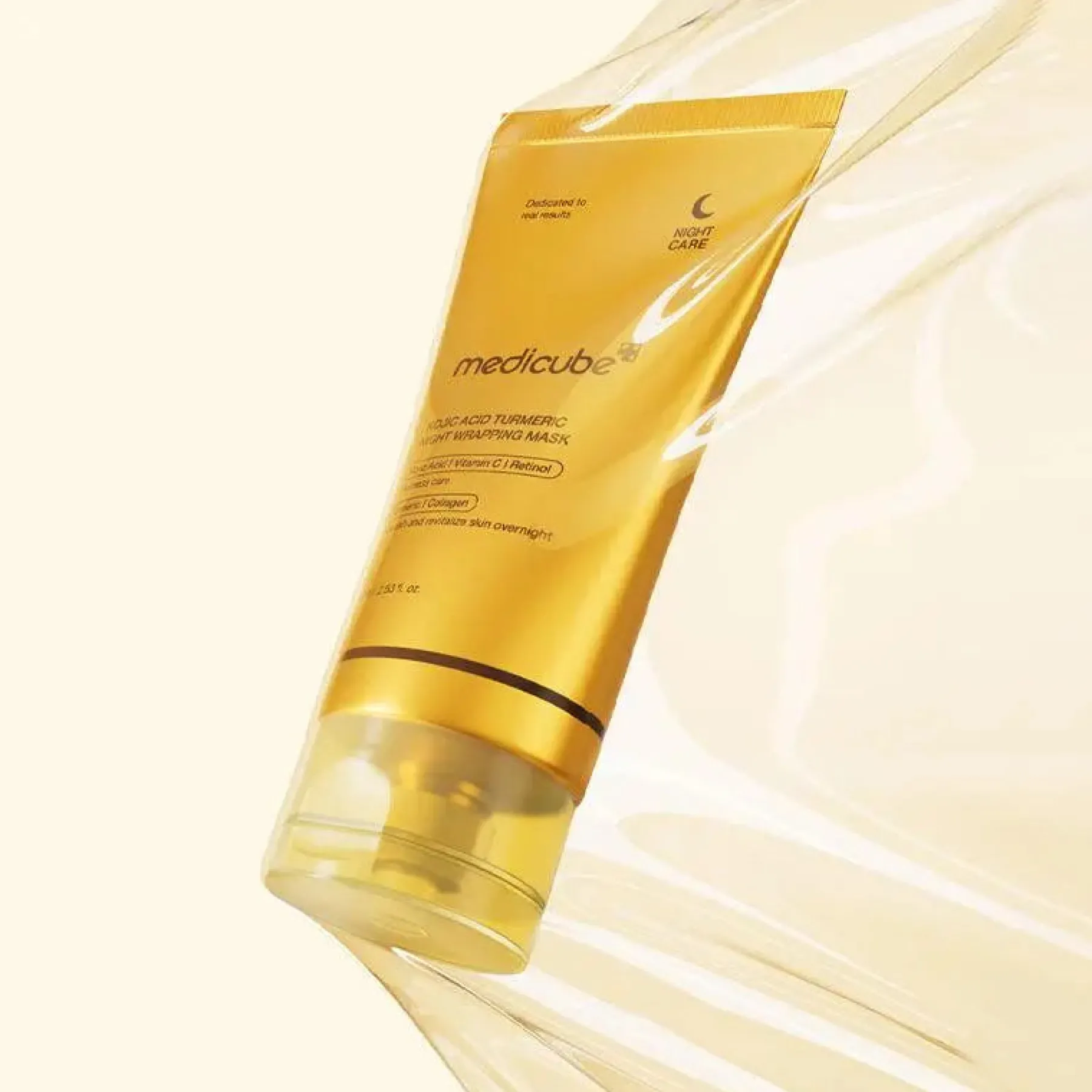 Discount Kojic Acid Turmeric Night Wrapping Mask Hauptzutat|Gesichtsmasken
