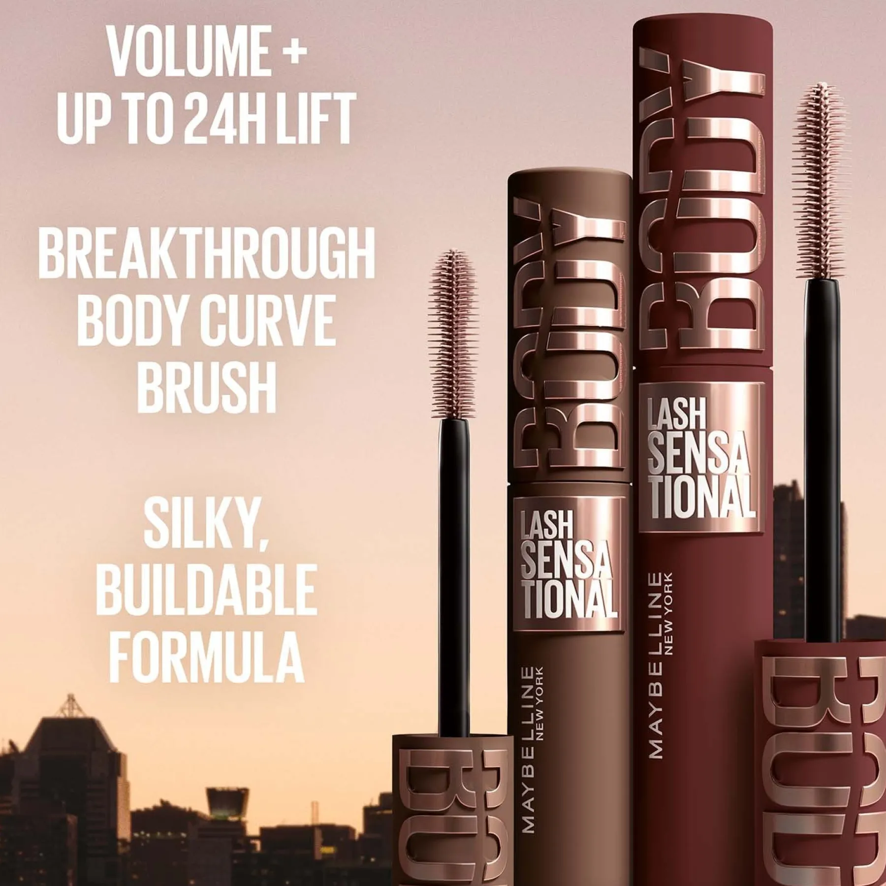 Clearance Lash Sensational Body Brown Mocha Mascara