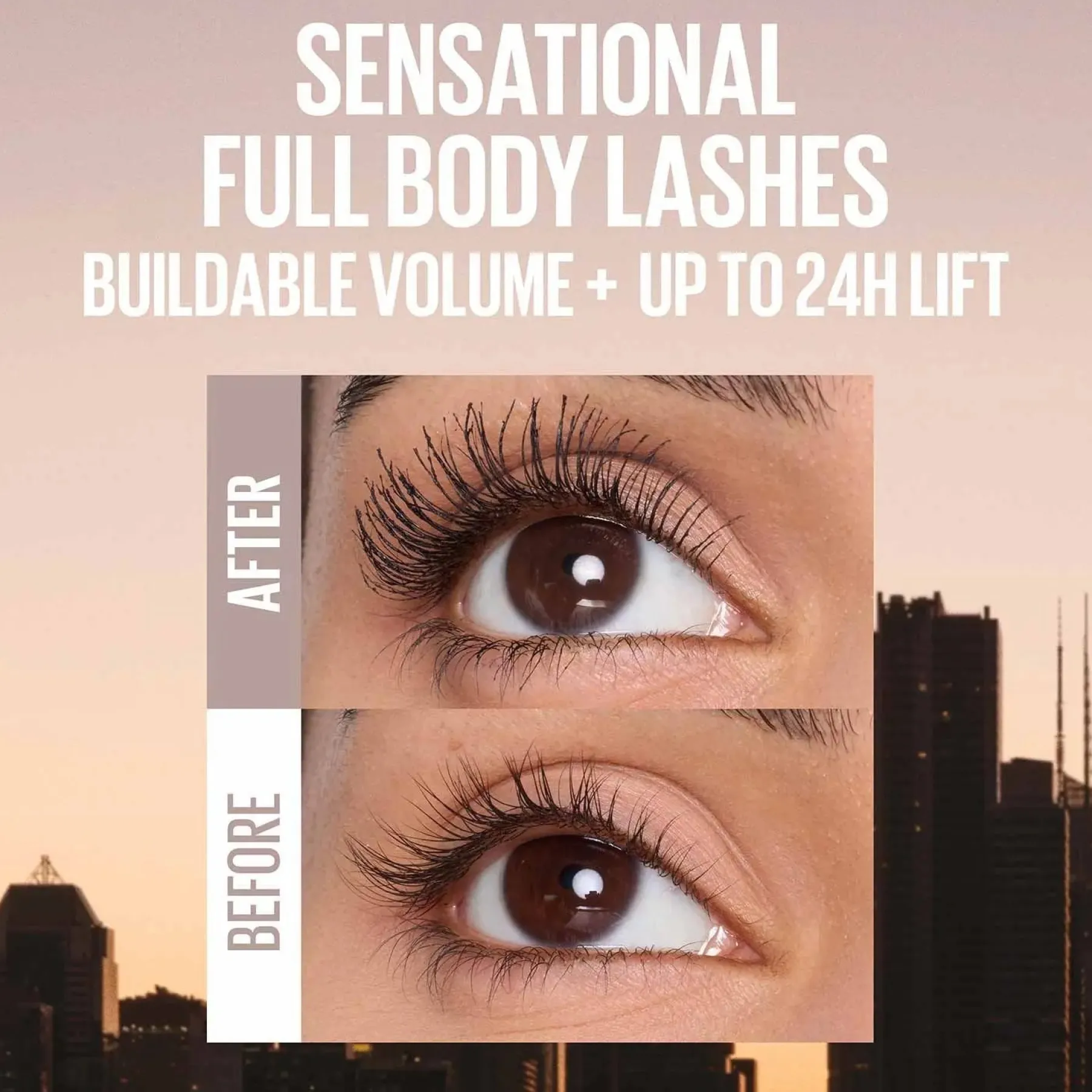 Clearance Lash Sensational Body Mascara Black Mascara