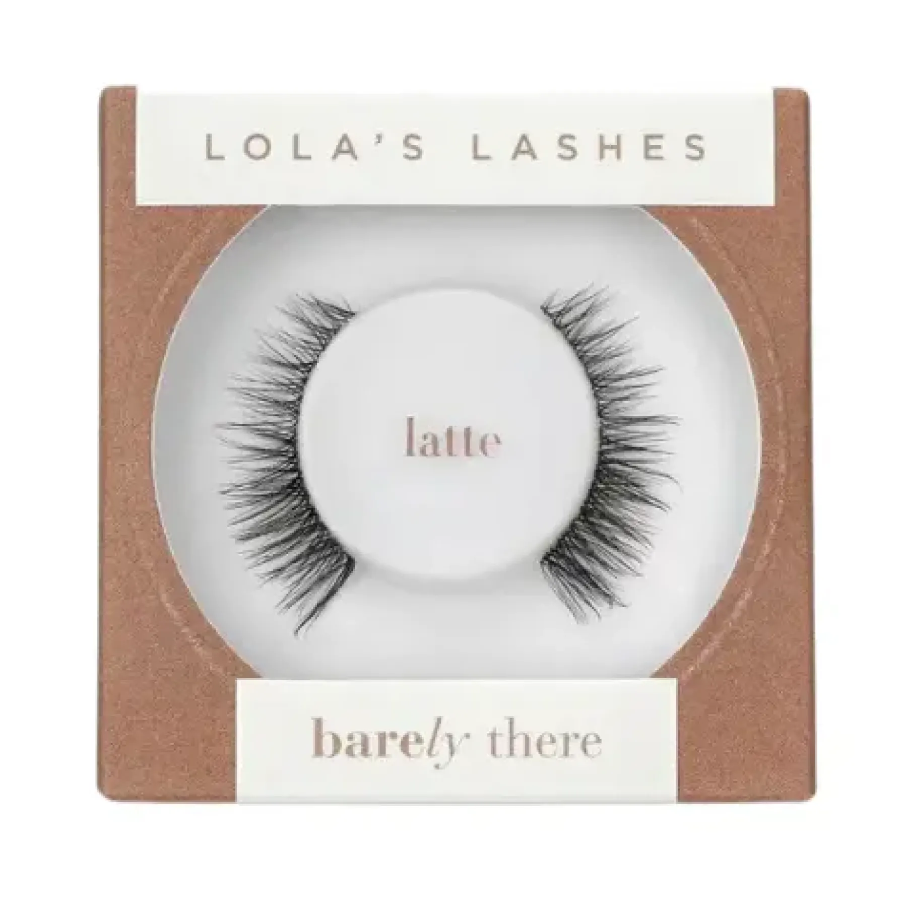 Outlet Latte Strip Lashes Künstliche Wimpern|Clean Beauty