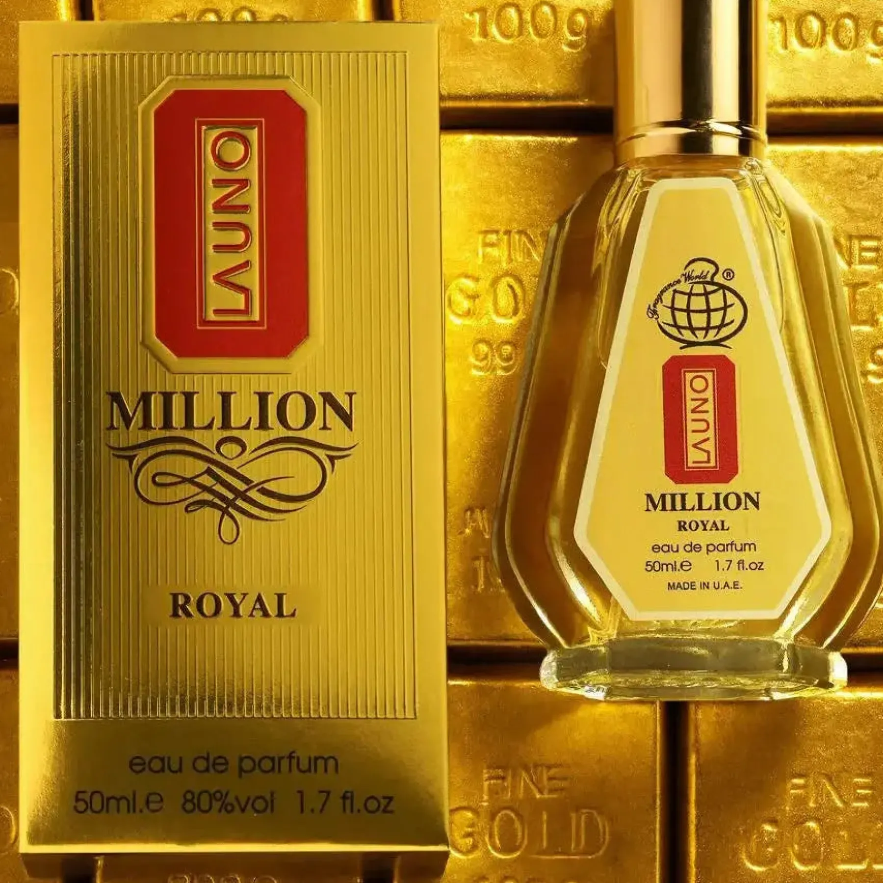 Outlet La Uno Million Royal Eau De Parfum 50 ml. Arabische Parfums|Arabisches Parfum