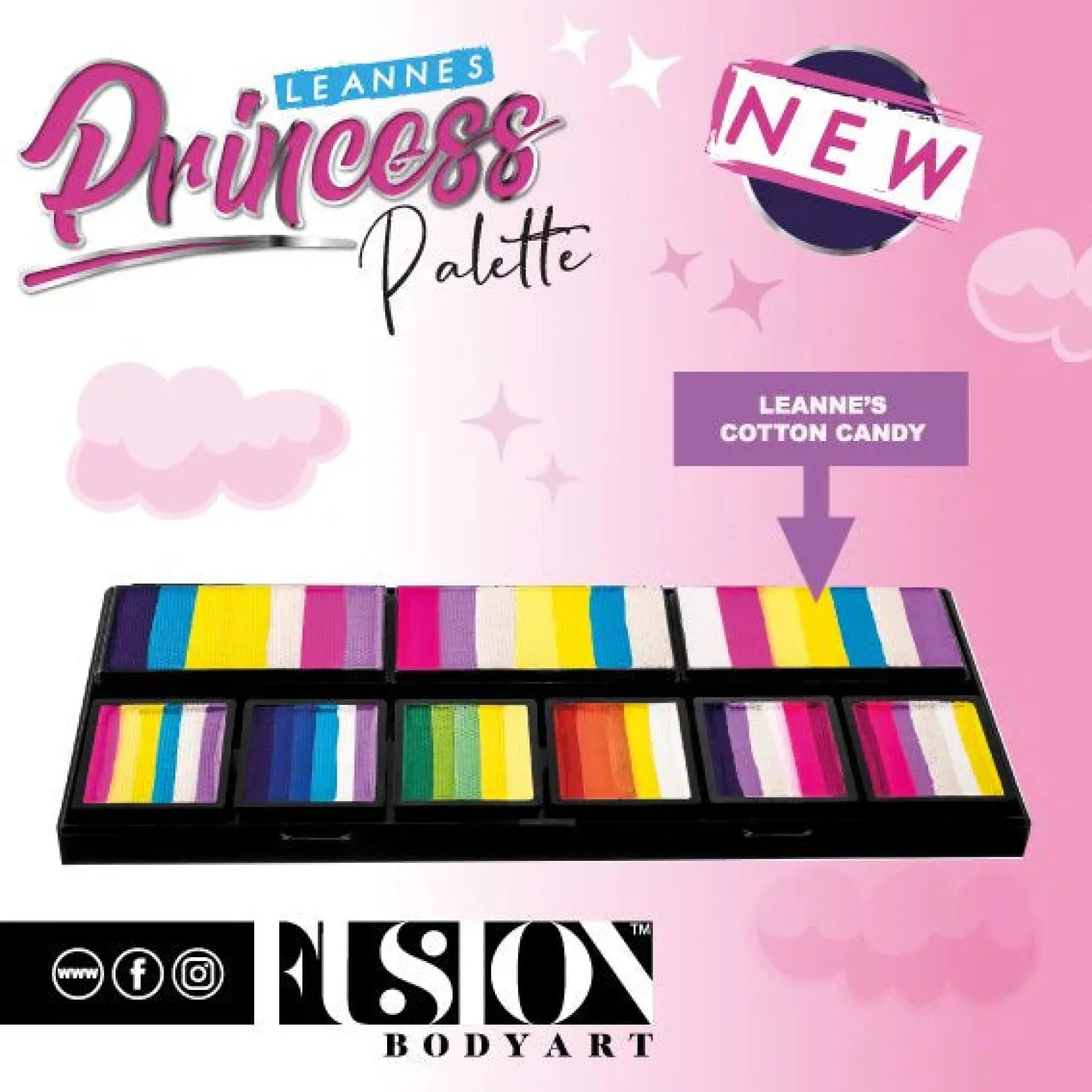 New Leanne's Princess Petal Palette Schminke|Schminke