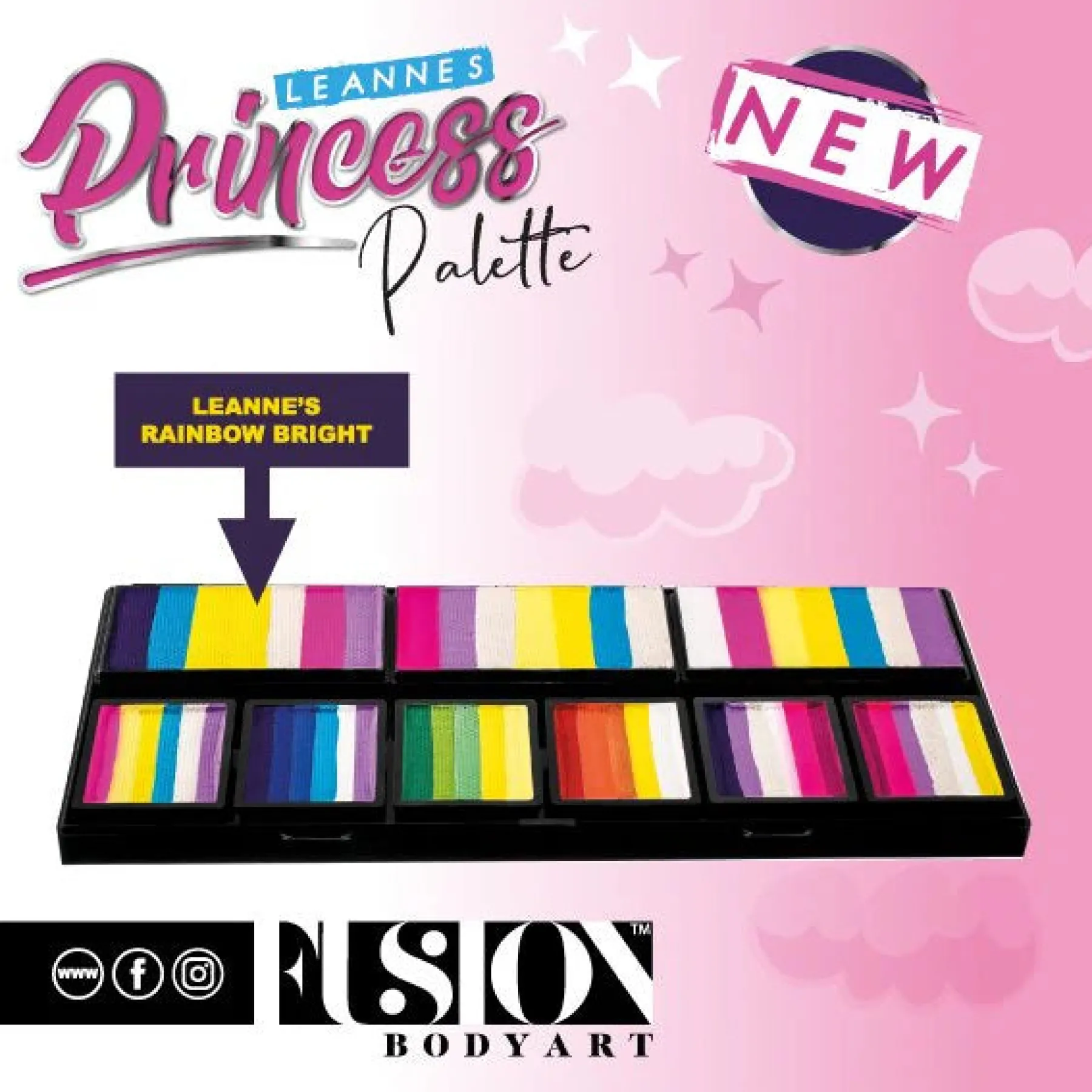 New Leanne's Princess Petal Palette Schminke|Schminke