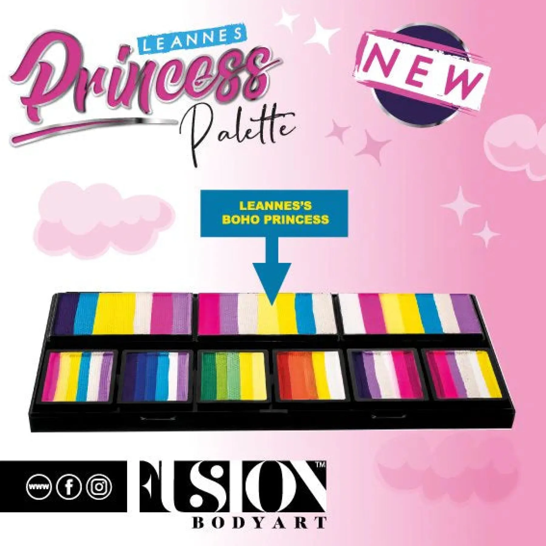 New Leanne's Princess Petal Palette Schminke|Schminke