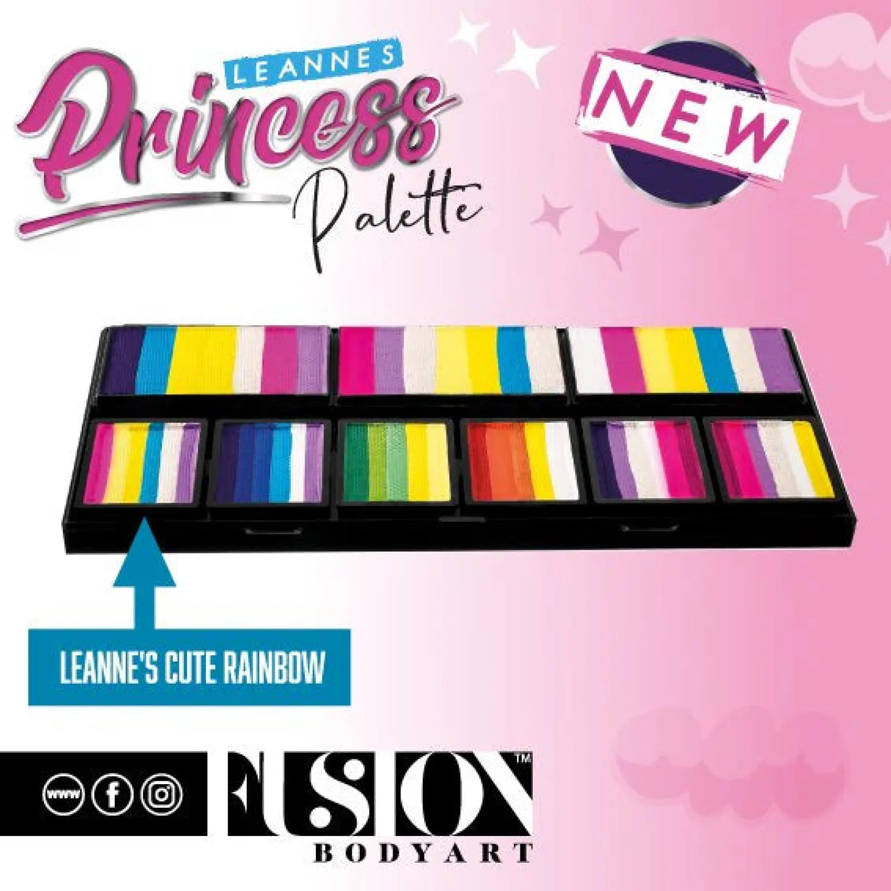 New Leanne's Princess Petal Palette Schminke|Schminke